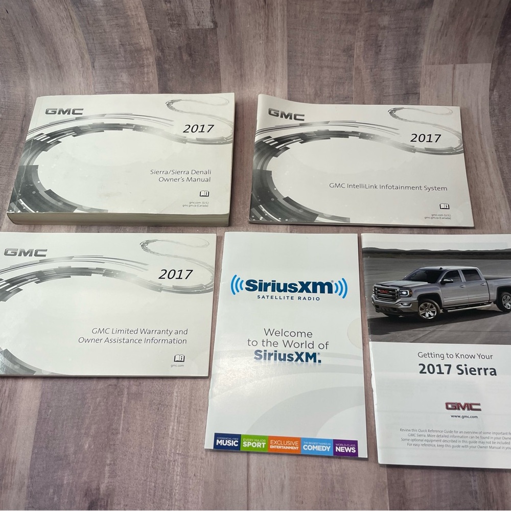 2017 GMC SIERRA / SIERRA DENALI OWNER'S MANUAL Navigation OEM 17